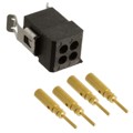 M80-8130405 - CONN HEADER 4P CRIMP 22AWG GOLD