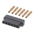 M80-8980605 - CONN RCPT 6P CRIMP 24-28AWG GOLD
