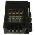 XN2A-1430 - CONN PLUG 4POS IDC 20-28AWG GOLD