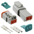 AT2PS-CKIT - CONN PLUG&amp;RCPT 2P CRIMP 16-18AWG