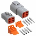 ATP4PS-CKIT - CONN PLUG&amp;RCPT 4P CRIMP 12-14AWG
