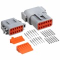 ATM12PS-CKIT - CONN PLUG&amp;RCP 12P CRIMP 16-22AWG