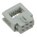 09185066803 - CONN RCPT 6POS IDC 26-28AWG