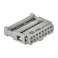 09185165813 - CONN RCPT 16P IDC 26-28AWG GOLD
