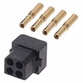 M80-7880405 - CONN RCPT 4P CRIMP 28-32AWG GOLD