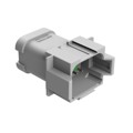 AT04-08PA-P021 - CONN RCPT 8POS CRIMP NICKEL