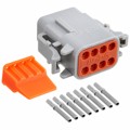ATM06-08SA-KT01 - CONN PLUG 8POS CRIMP 16-22AWG