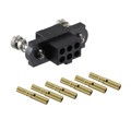 M80-4D10605FC - CONN RCPT 6POS CRIMP 22AWG GOLD