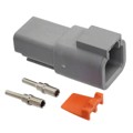 ATP04-2P-KIT01 - CONN RCPT 2POS CRIMP 12-14AWG