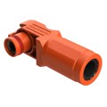 ATHP061RS08NN-35-ORG - 8MM STRAIGHT RECEPTACLE, ORANGE