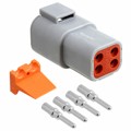 ATP04-4P-KIT01 - CONN RCPT 4POS CRIMP 12-14AWG