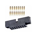 M80-5711205 - CONN HEADER 12POS CRIMP 24-28AWG