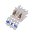6-1534798-3 - CONN RCPT 3POS IDC 22-24AWG TIN