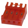 644471-4 - CONN RCPT 4P IDC 22AWG TIN-LEAD