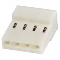 640434-4 - CONN RCPT 4P IDC 24AWG TIN-LEAD