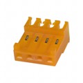 644469-4 - CONN RCPT 4P IDC 18AWG TIN-LEAD
