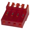 3-640606-4 - CONN RCPT 4POS IDC 22AWG TIN