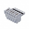 4-284866-6 - CONN RCPT 6POS IDC 22-24AWG TIN