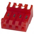 3-644467-4 - CONN RCPT 4POS IDC 22AWG TIN