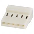 640434-5 - CONN RCPT 5P IDC 24AWG TIN-LEAD