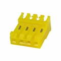 644466-4 - CONN RCPT 4P IDC 20AWG TIN-LEAD