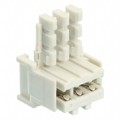 2-284865-3 - CONN RCPT 3POS IDC 22-24AWG TIN