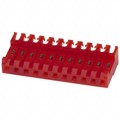 4-644467-1 - CONN RCPT 11POS IDC 22AWG TIN