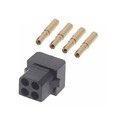 M80-6130445 - CONN RCPT 4POS CRIMP 22AWG GOLD