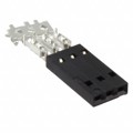 104439-2 - CONN RCPT 3POS IDC 22-26AWG GOLD