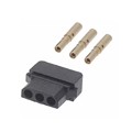M80-6110345 - CONN RCPT 3POS CRIMP 22AWG GOLD
