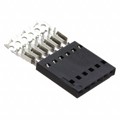 104439-5 - CONN RCPT 6POS IDC 22-26AWG GOLD