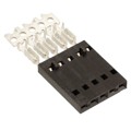 5-103969-4 - CONN RCPT 5POS IDC 22-26AWG GOLD