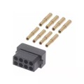 M80-6130845 - CONN RCPT 8POS CRIMP 22AWG GOLD