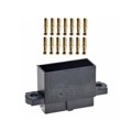 M80-4750605 - CONN RCPT 6POS CRIMP 22AWG GOLD