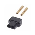 B5740-102-F-D-2 - 2 POS. FEMALE SIL 22AWG CABLE CO