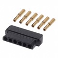 M80-7980605 - CONN RCPT 6P CRIMP 28-32AWG GOLD