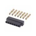 B5740-107-F-C-2 - 7 POS. FEMALE SIL 24-28AWG CABLE