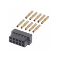 B5740-210-F-D-2 - 5+5 POS. FEMALE DIL 22AWG CABLE