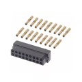 B5740-218-F-C-2 - 9+9 POS. FEMALE DIL 24-28AWG CAB