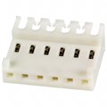 644472-6 - CONN RCPT 6P IDC 24AWG TIN-LEAD