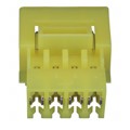 641436-4 - CONN PLUG 4P IDC 20AWG TIN-LEAD