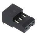 643498-3 - CONN RCPT 3P IDC 22AWG TIN-LEAD