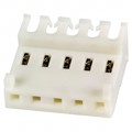 644472-5 - CONN RCPT 5P IDC 24AWG TIN-LEAD