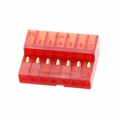 641190-7 - CONN RCPT 7POS IDC 22AWG GOLD
