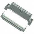 158220-012015 - CONN SOCKET 20POS IDC 28AWG GOLD