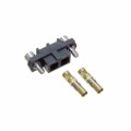 M80-4000000F2-02-325-00-000 - CONN 2POWER POS THRU HOLE