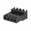 641190-5 - CONN RCPT 5POS IDC 22AWG GOLD