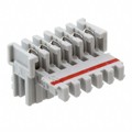 284932-6 - CONN RCPT 6POS IDC 22-24AWG TIN