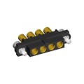 M80-4000000F2-04-327-00-000 - CONN RCPT 4POS SOLDER 16AWG GOLD