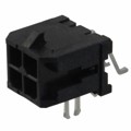 0430450406 - CONN HEADER SMD R/A 4POS 3MM